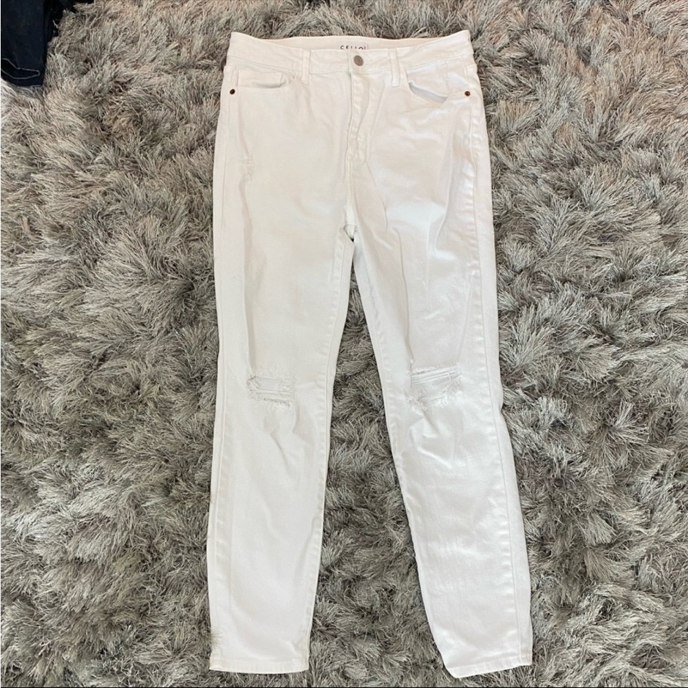 Cello Women's White Jeans